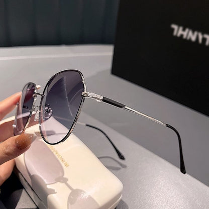 Round Metal Sunglasses Frame