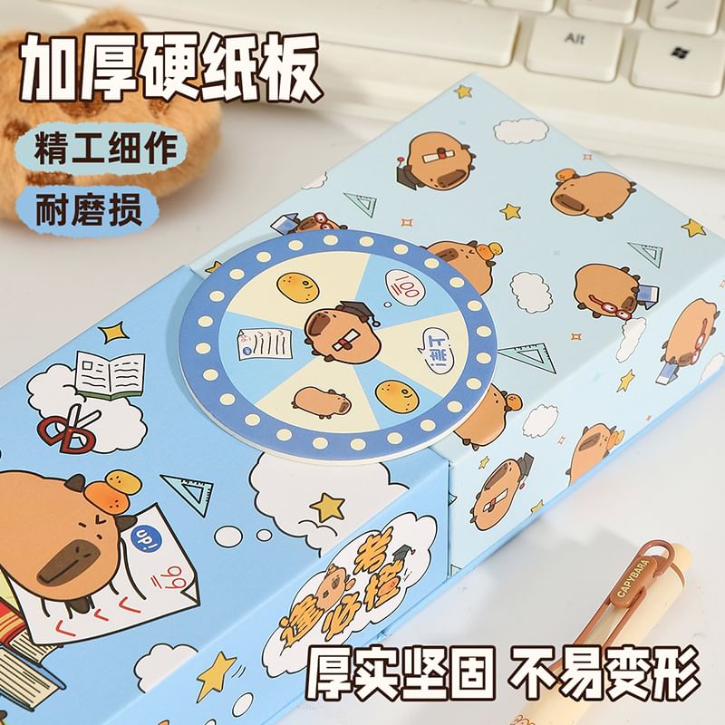 Capybara Paper Pencil Case