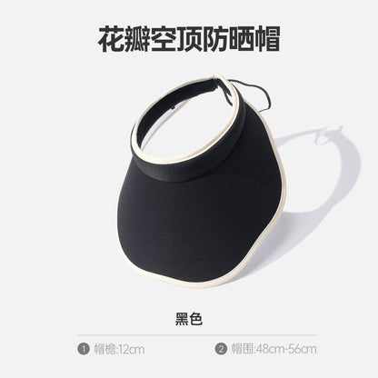 Contrast Trim Sun Visor