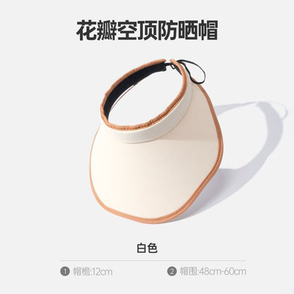 Contrast Trim Sun Visor