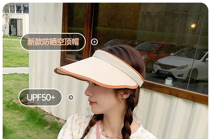 Contrast Trim Sun Visor