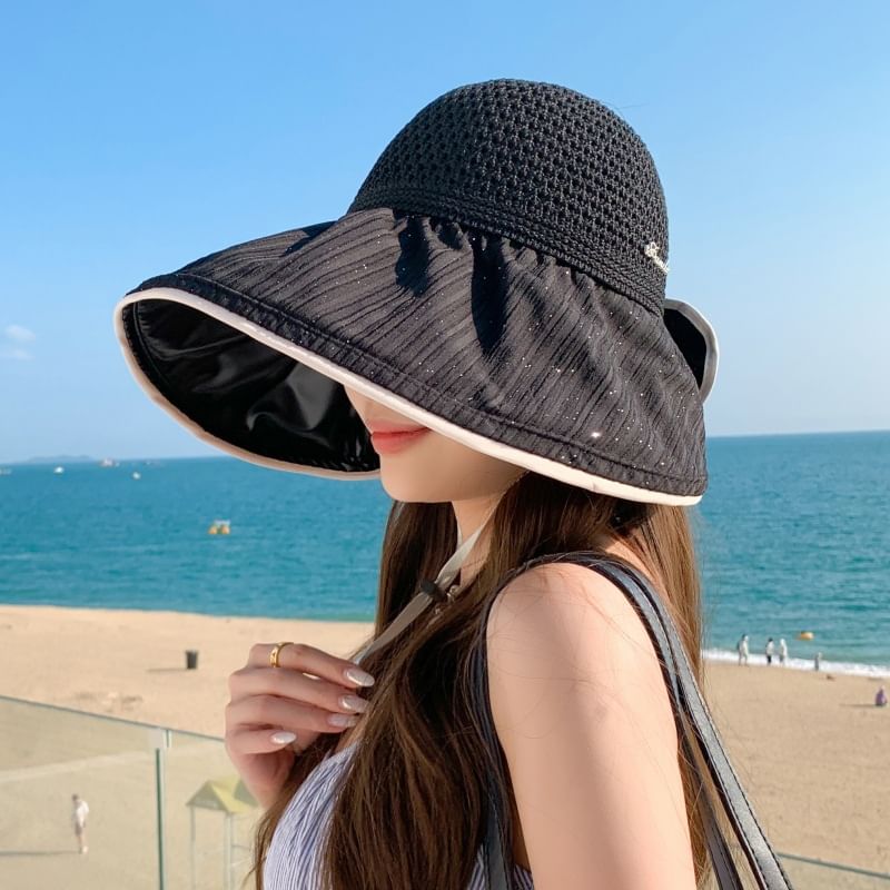Hat Top Sun Open Perforated
