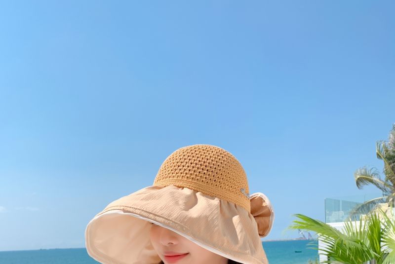 Hat Top Sun Open Perforated