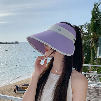 Wide Two Visor Brim Tone Sun