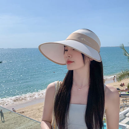 Wide Two Visor Brim Tone Sun