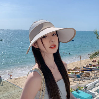 Wide Two Visor Brim Tone Sun