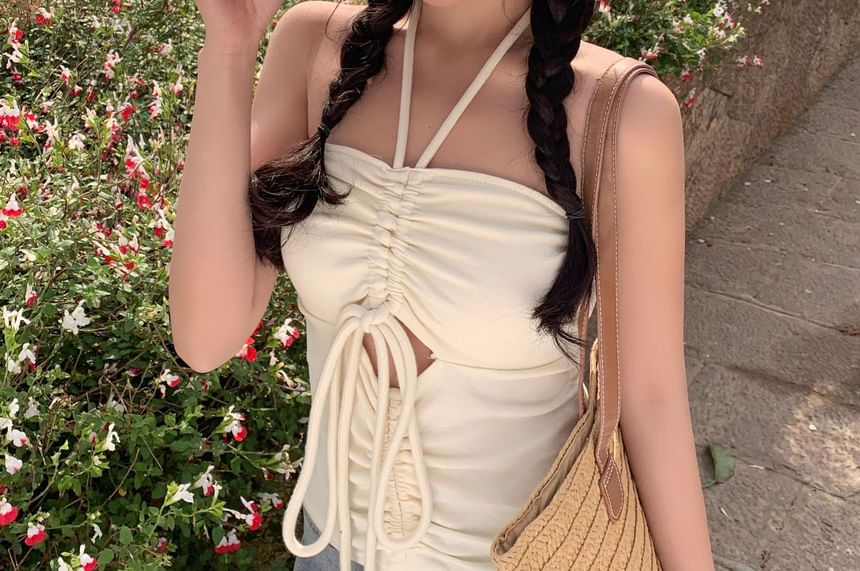 Embroidered Sun Straw Bow Hat