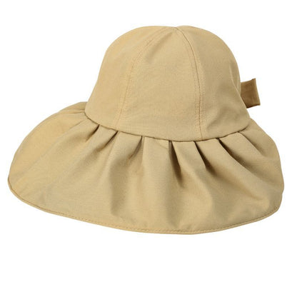 Ruched Sun Plain Hat