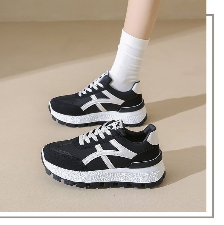 Platform Panel Sneakers