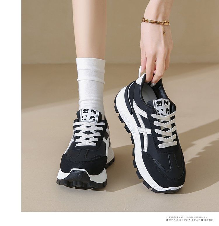 Platform Panel Sneakers