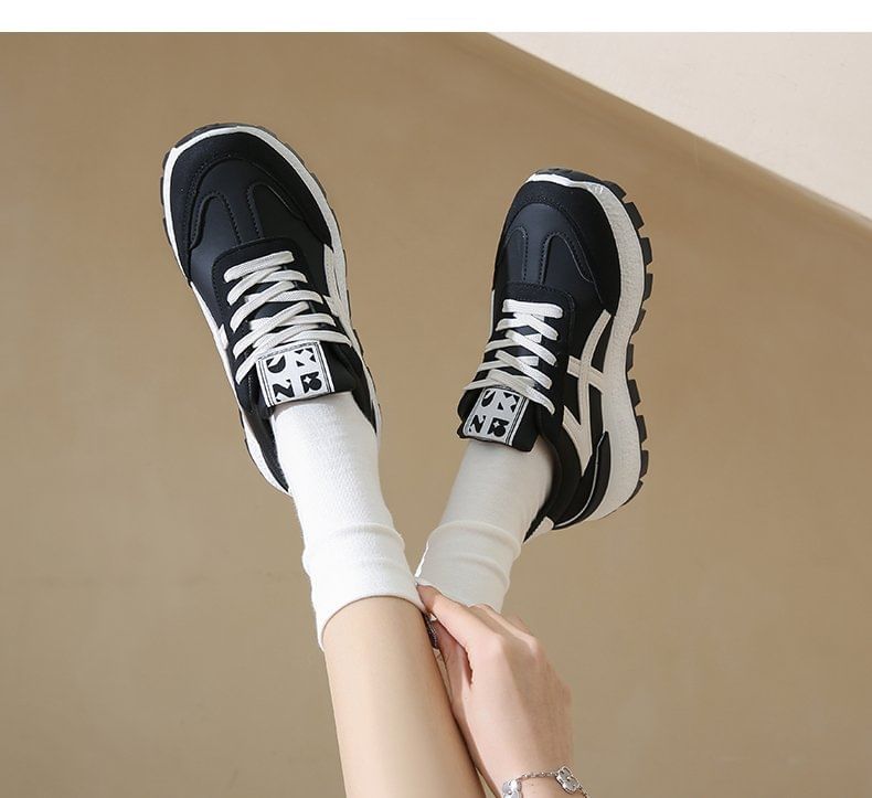 Platform Panel Sneakers