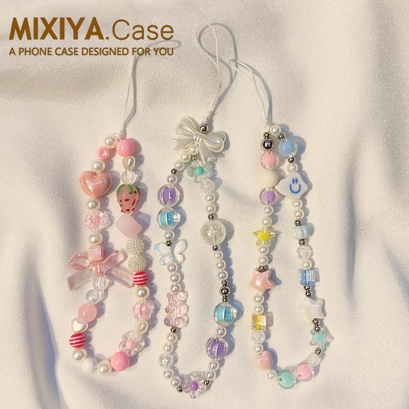 Bead Phone Strap (Various Designs)