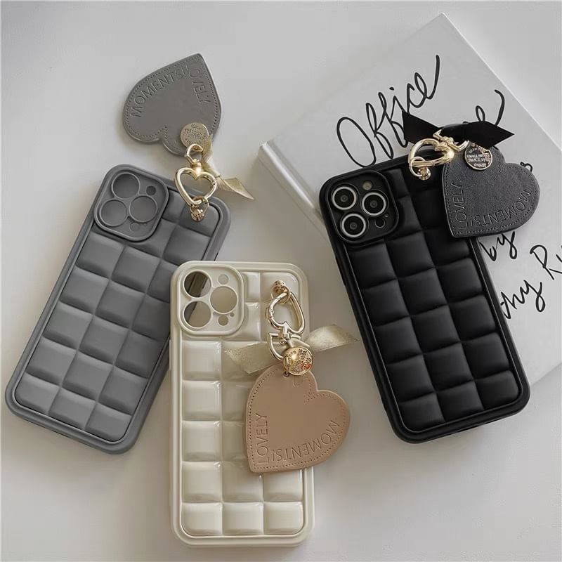 Heart Charm Phone Case