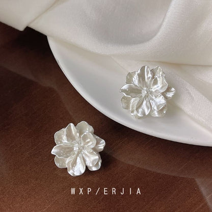 Earring Resin Floral Stud