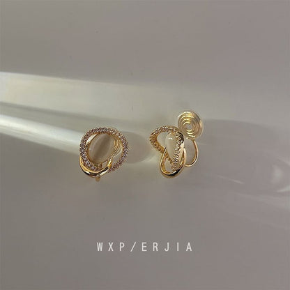 Cuff Alloy Ear Rhinestone