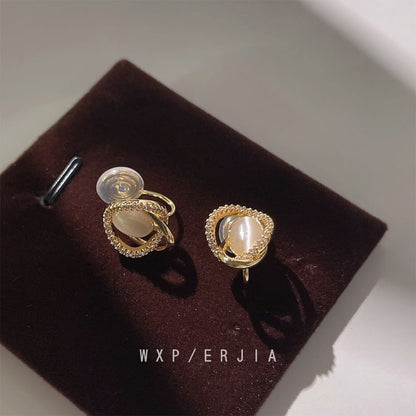 Cuff Alloy Ear Rhinestone