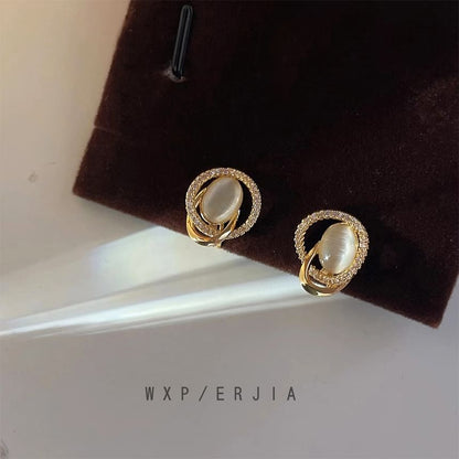 Cuff Alloy Ear Rhinestone