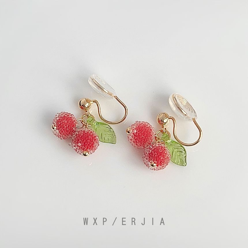 Ear Fruit Cuff Alloy Resin