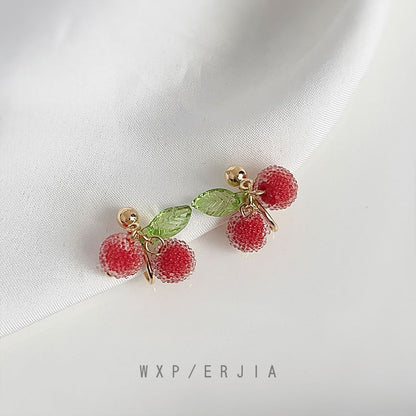 Ear Fruit Cuff Alloy Resin