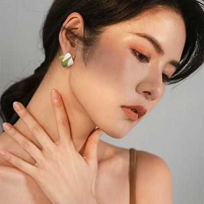 Glaze Ear Square Cuff Alloy