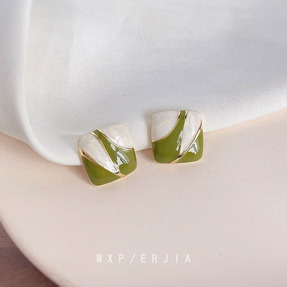 Glaze Ear Square Cuff Alloy