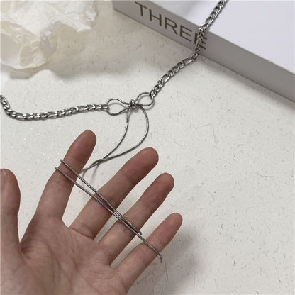 Bow Alloy Choker