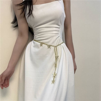 Alloy Chain Waist Butterfly
