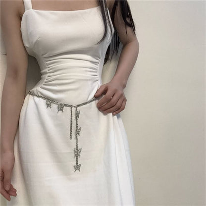 Alloy Chain Waist Butterfly