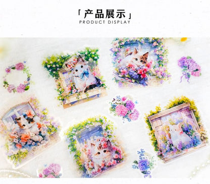 Animal  Floral Sticker