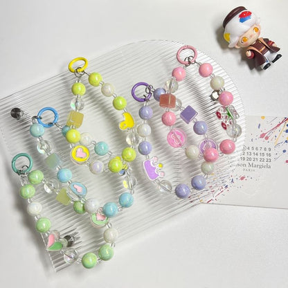 Phone (Various Acrylic Bead Designs) Strap