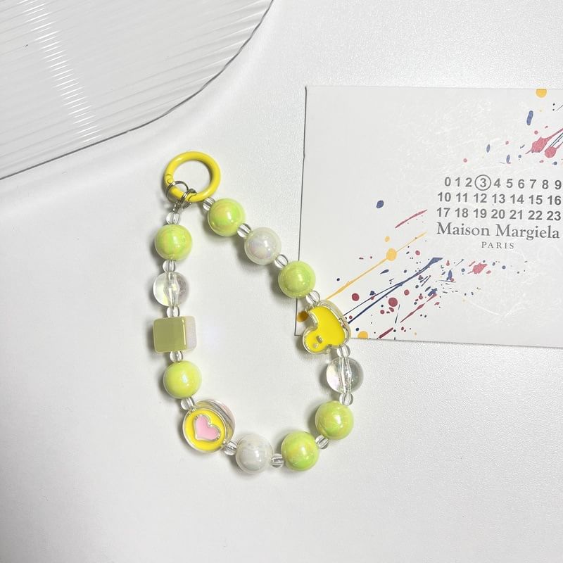 Phone (Various Acrylic Bead Designs) Strap