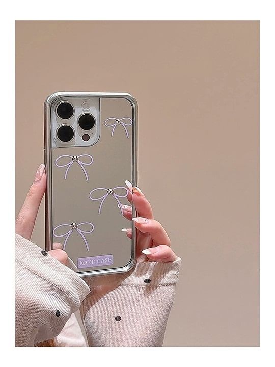 Case Bow Mirrored Phone