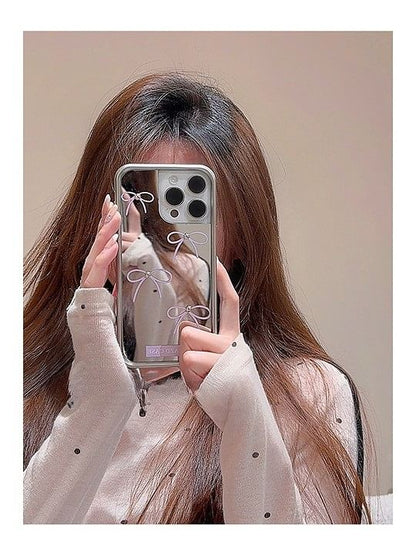 Case Bow Mirrored Phone