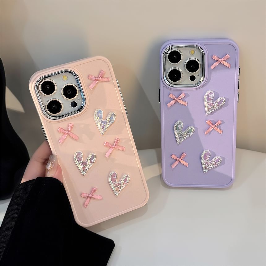 Heart Ribbon Phone Case