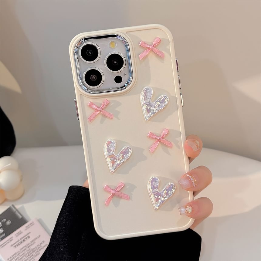 Heart Ribbon Phone Case