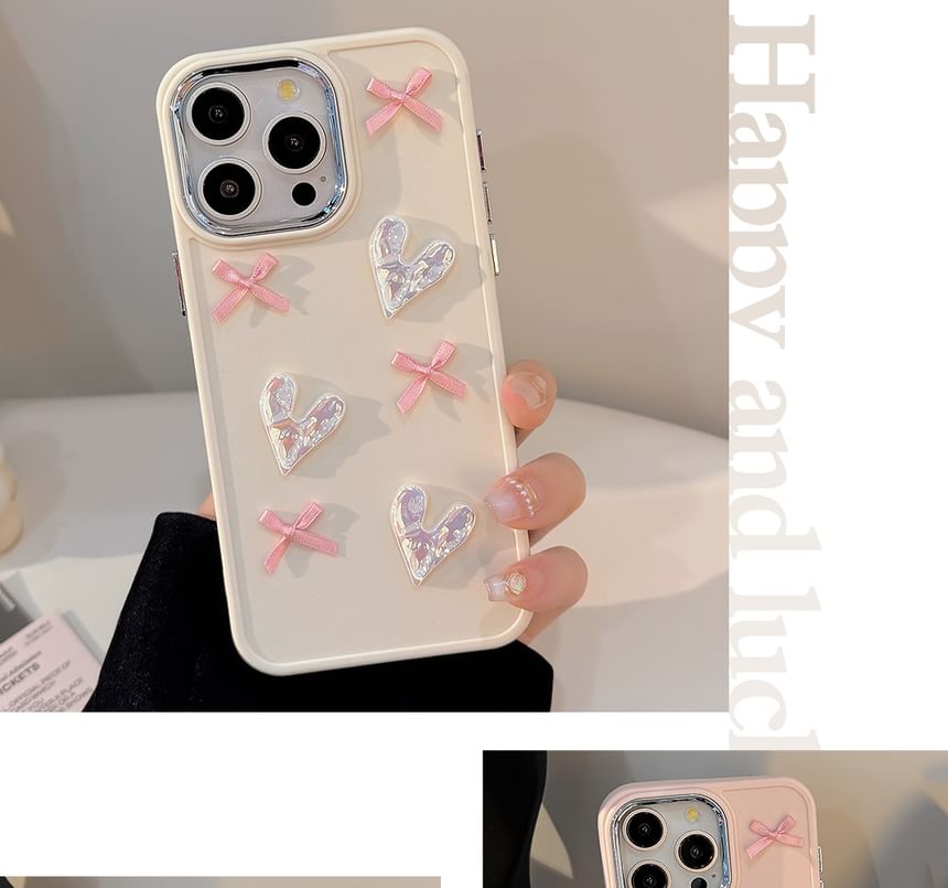 Heart Ribbon Phone Case