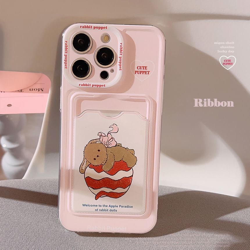 Rabbit Card Holder Phone Case