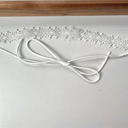 Necklace Lace Choker Black