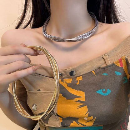 Choker Alloy Layered