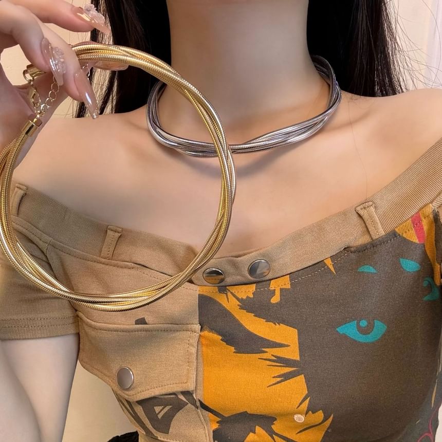 Choker Alloy Layered