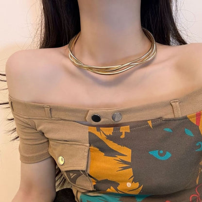 Choker Alloy Layered