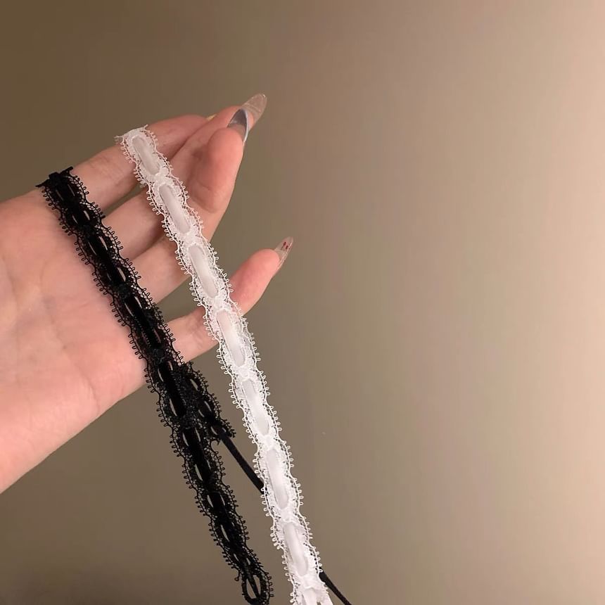 Bow Lace Choker