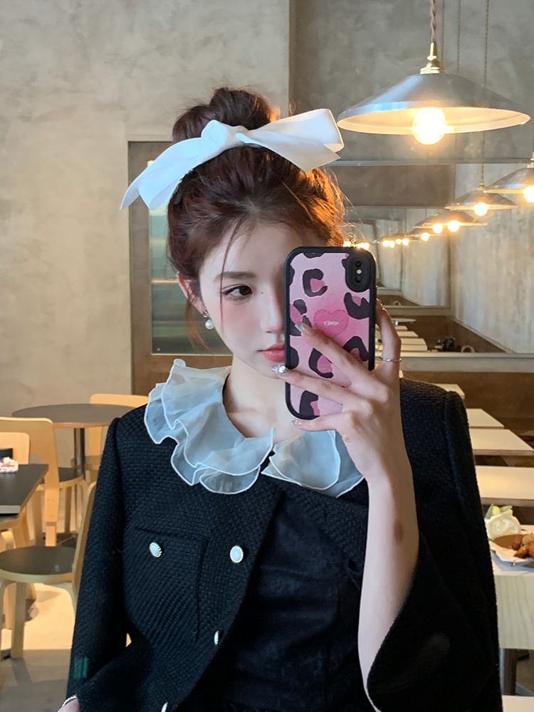 Hair Bow Clip Fabric