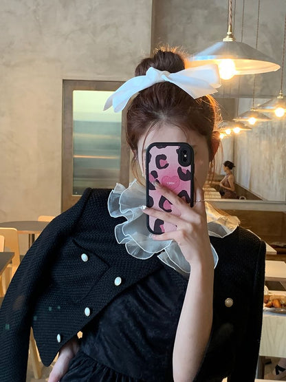 Hair Bow Clip Fabric