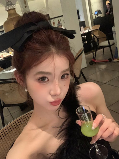 Hair Bow Clip Fabric