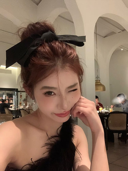 Hair Bow Clip Fabric