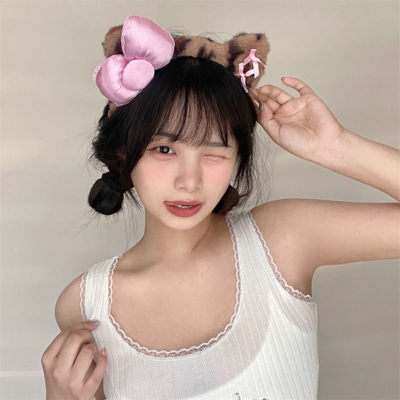Designs) Cat Ear Wash (Various Face Headband