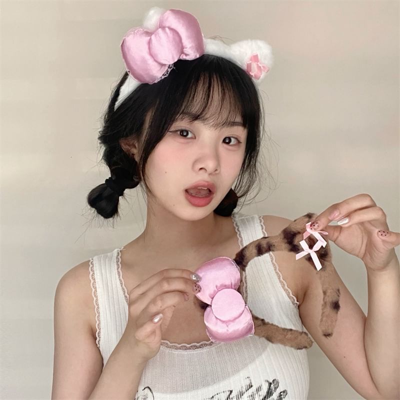 Designs) Cat Ear Wash (Various Face Headband