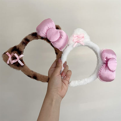 Designs) Cat Ear Wash (Various Face Headband