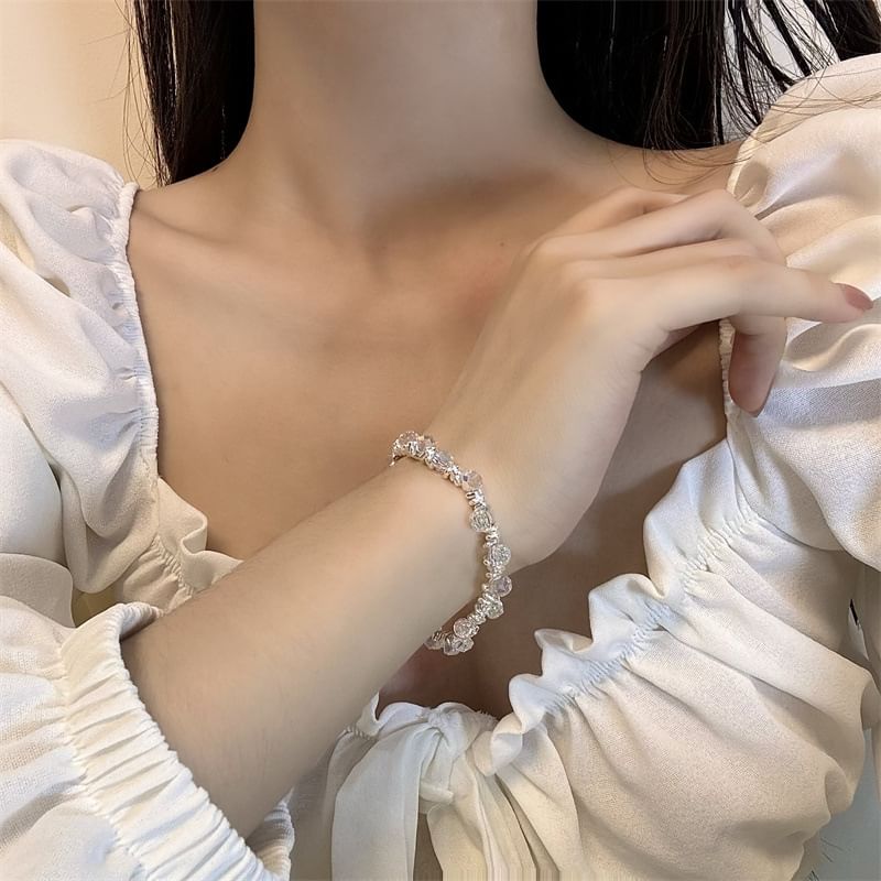 Bracelet Alloy Faux Crystal